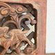 Antique Carved Wood Panel Decor deer Qilin China Asia Qing Republic