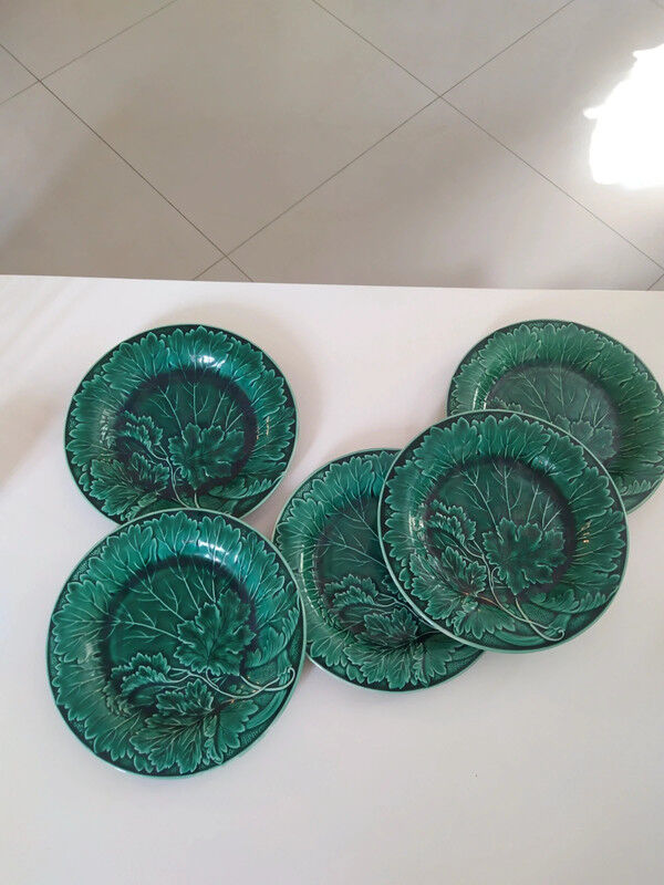 5 creil plates in slurry