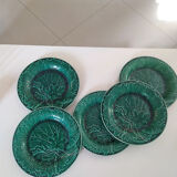 5 creil plates in slurry