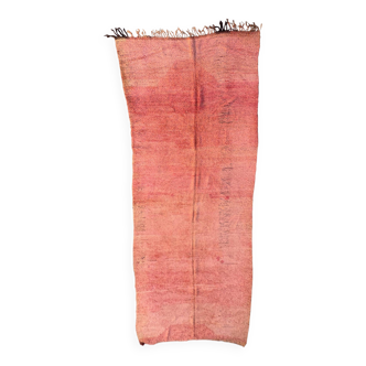 Beni M'Guild Moroccan rug pink - 160 x 467 cm