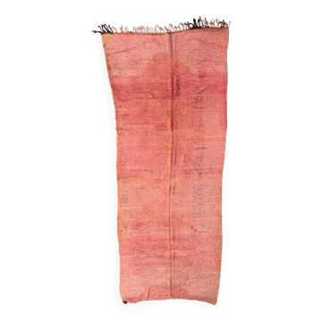 Beni M'Guild Moroccan rug pink - 160 x 467 cm
