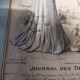Framed fashion print journal des demoiselles 1904