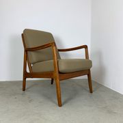 Ole Wanscher sofa & easy chair model FD109 for France & Søn, Denmark, 1960s