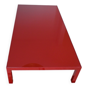 table basse MDF Italia - rouge