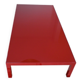 Red MDF Italia coffee table