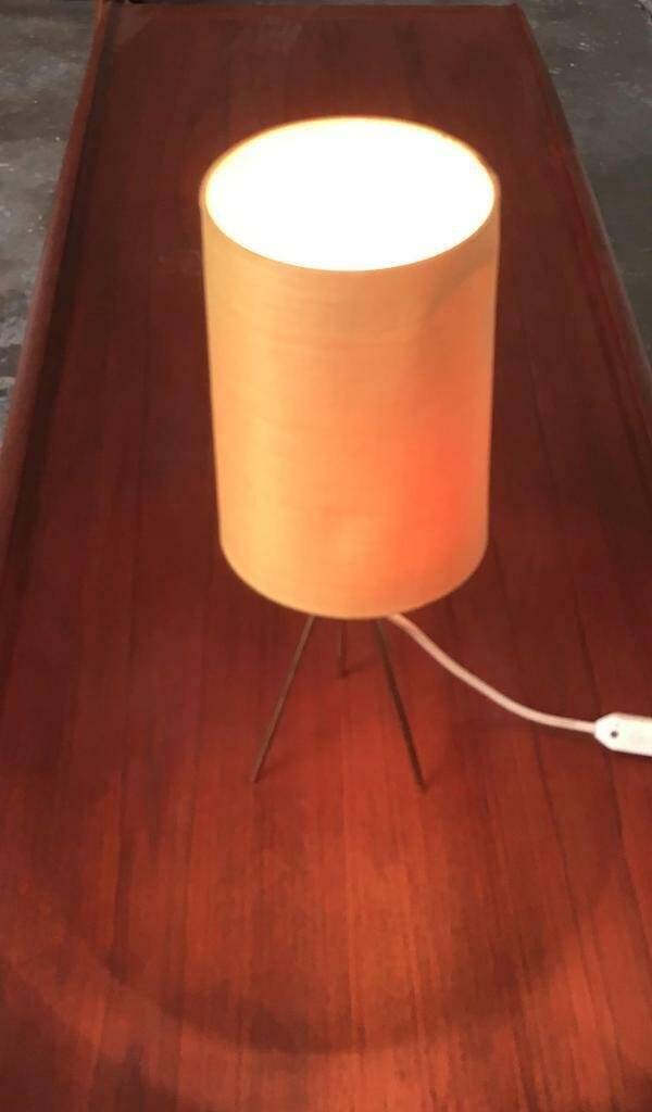 Mid-century tripod table lamp, 1960s