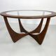 Teak coffee table from the 1960s by G-Plan design by V.Wilkins
