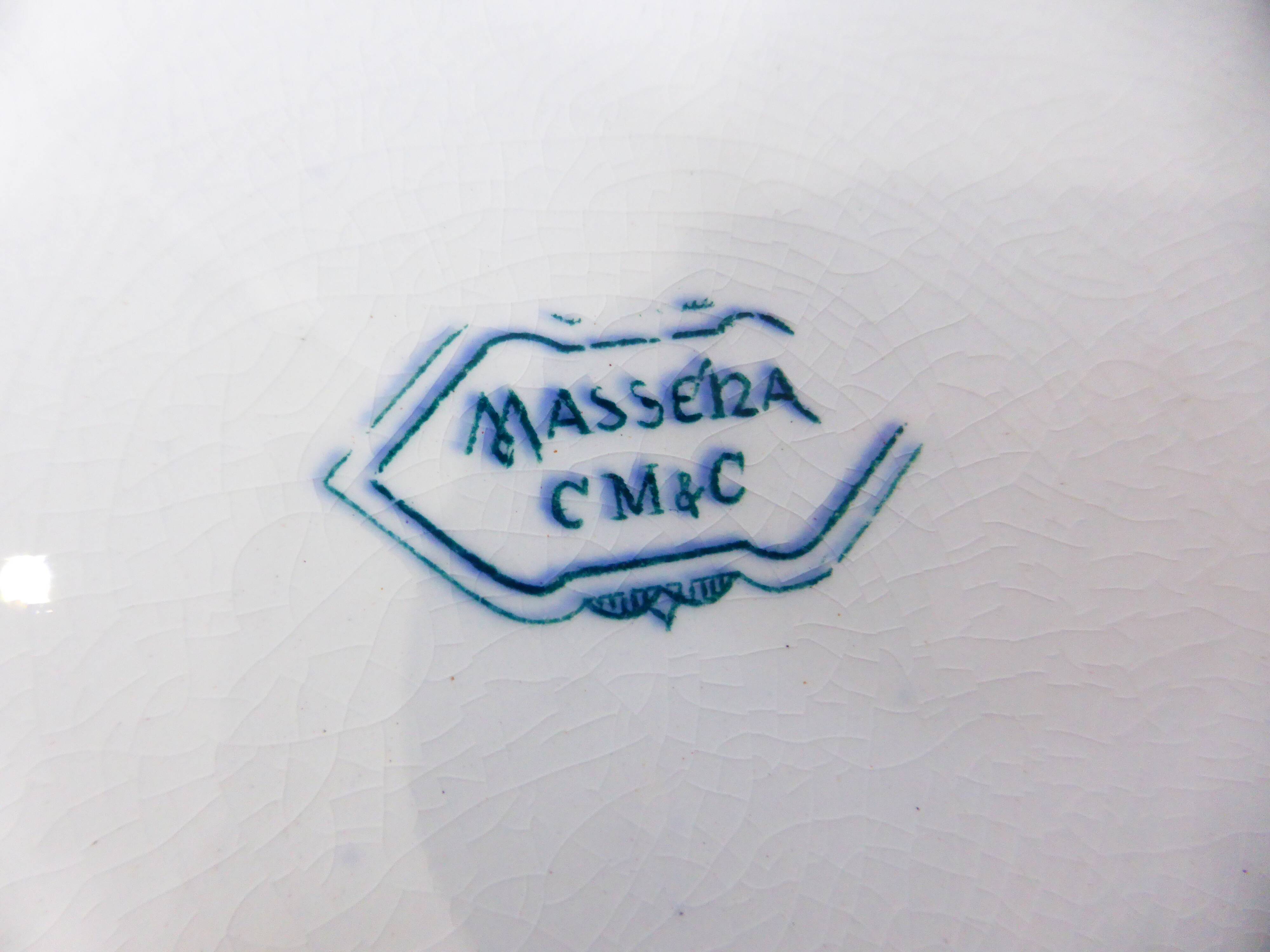 4 vintage dessert plates from CM&C model Massena 220618