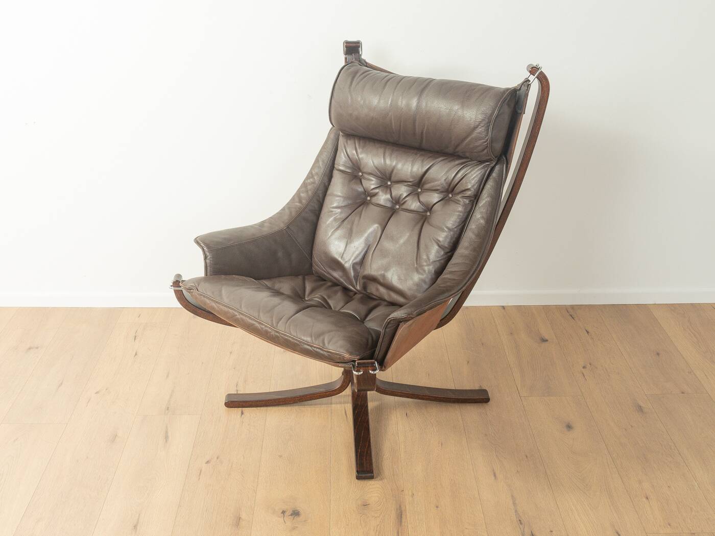 Falcon chair with footstool by Sigurd Ressell for Vatne Møbler
