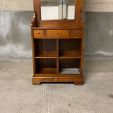 vintage 1970s walnut entrance locker room