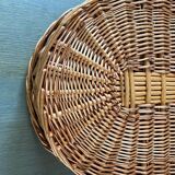Vintage Rattan Serving Tray