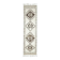 1970s Vintage Turkish Hand-Knotted Wool Cotton Beige Runner Rug  90x340
