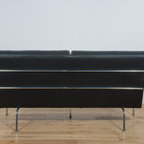 Swedish Leather Sofa and Armchair by Gunilla Allard for Lammhults, 1990s, Set of 2