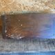 Aperitif Server Vintage Art Deco Wood + Brass + Glass Plates