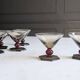 Verres à pied Art Deco verre de Murano