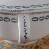 Sarreguemines iron earth soup tureen