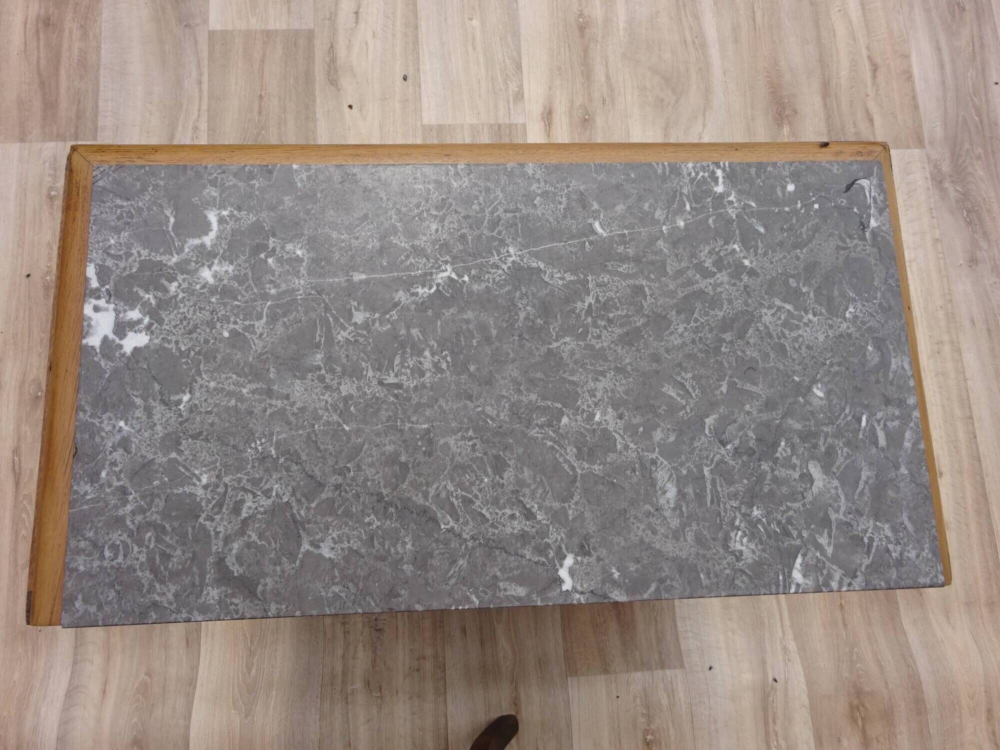 Small Art Deco piece of furniture, marble top.