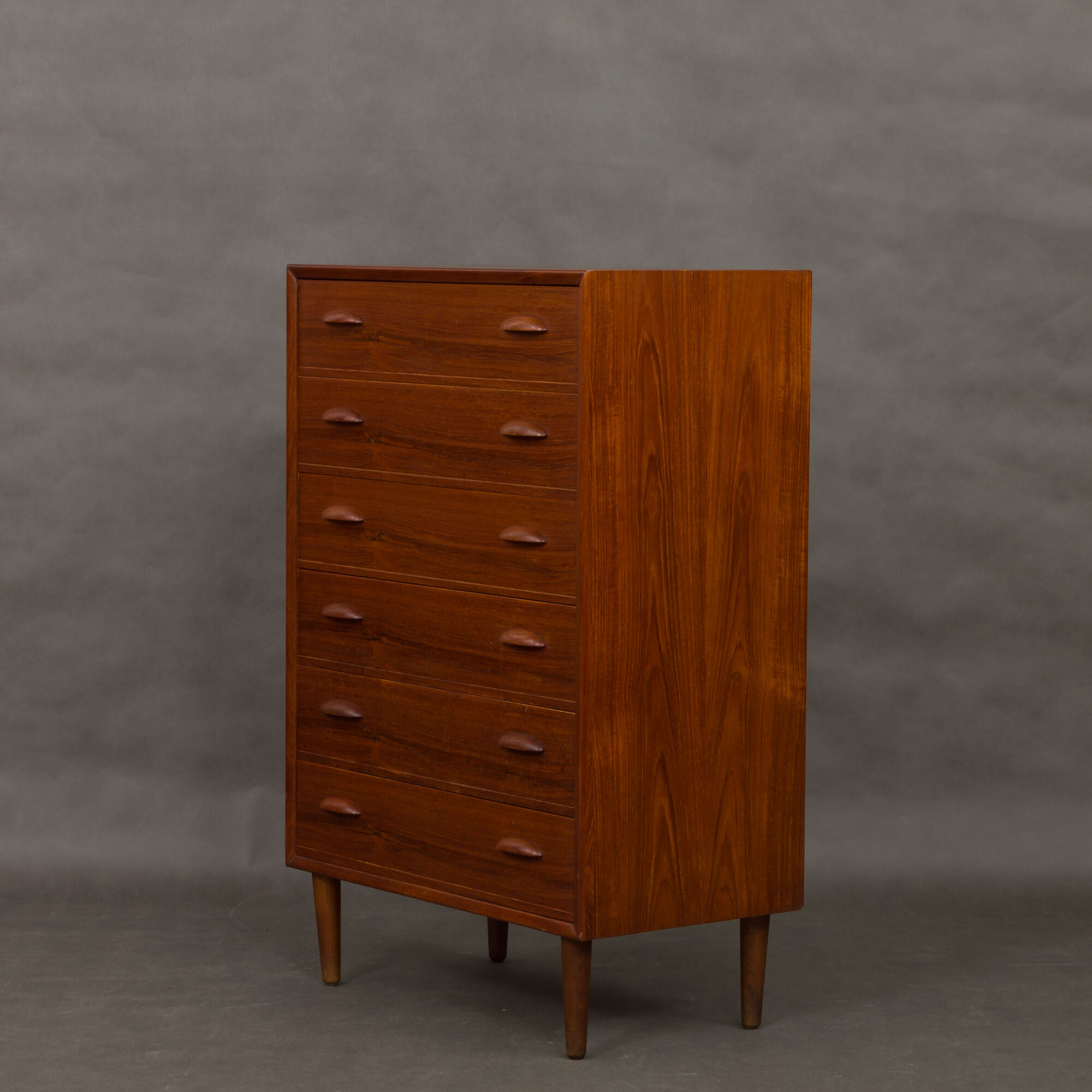 Danish  teak dresser with hidden mirror