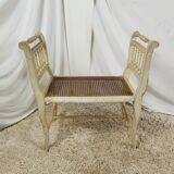 Old caned Louis XV style seat