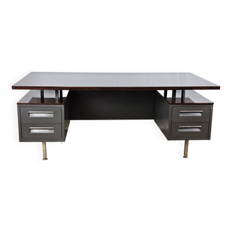 Bureau de direction avec plateau stratifié en palissandre par mobiltecnica torino