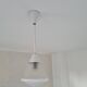Conical ceiling lamp opal glass Phillips NL - 1920 Bauhaus style