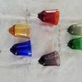 Set Italian vintage alcohol glasses