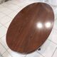Vintage Baumann oval coffee table 1970s