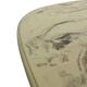 Table basse vintage en bois et marbre Design minimaliste Suède années 70