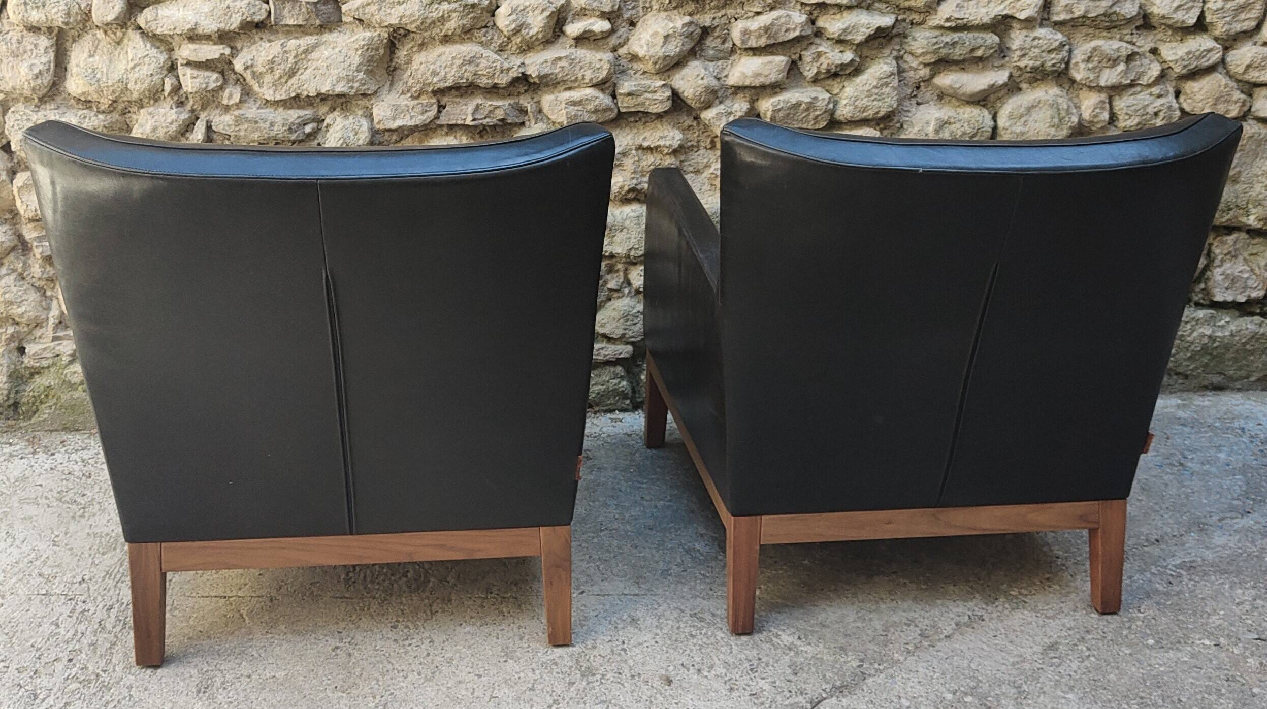 Pair of Impala armchairs
