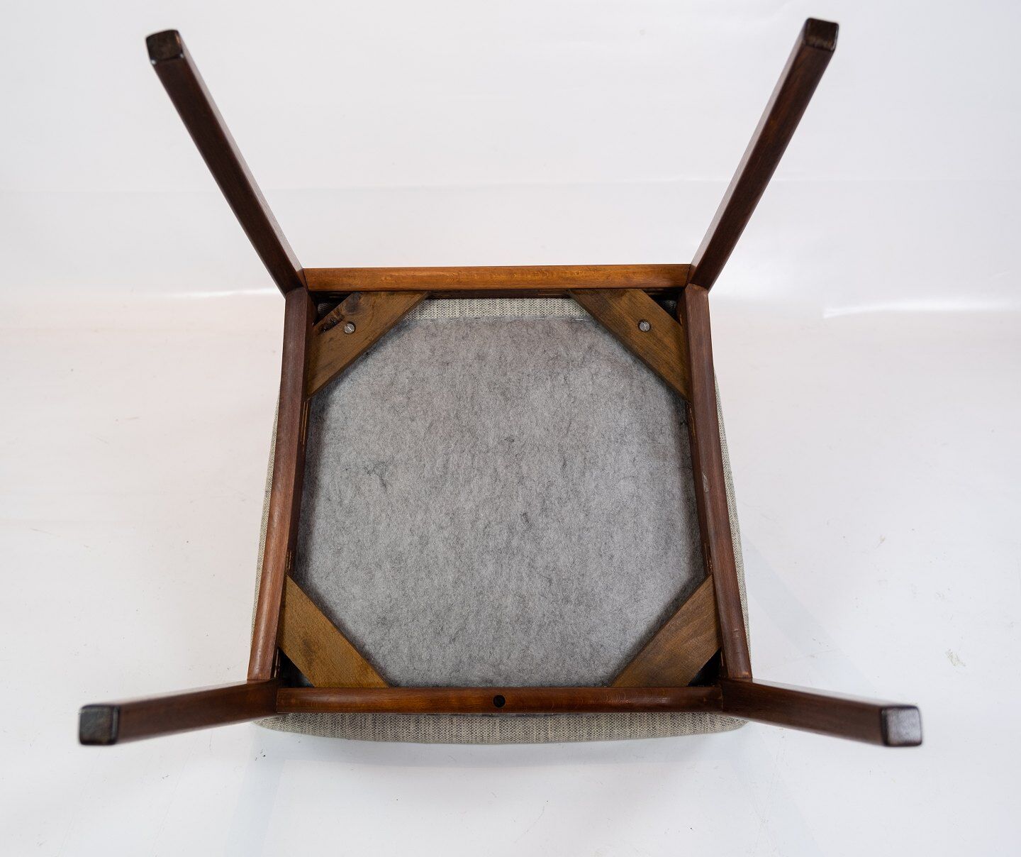 Set of six dining room chairs of rosewood  of danish design from the 1960s