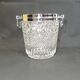 Champagne bucket cut glass