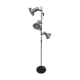 Floor lamp 3 spots vintage 70s chrome