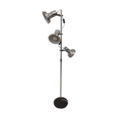 Lampadaire 3 spots vintage années 70 chrome
