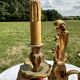 Magnificent 19th Century Louis XV Style Gilt Bronze Wall Candle Holder