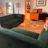 chrome coffee table