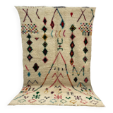 Handmade moroccan berber carpet 259 x 155 cm