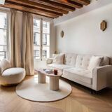 Table basse irrégulière Venus - Travertin Naturel