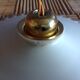 Suspension en opaline blanche