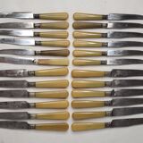 24 Art Deco Bakelite Handle Knives