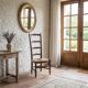 Rare Chaise de nourrice / chauffeuse provençale XIXème