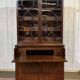 Victorian writing desk from the 19th century in mahogany.