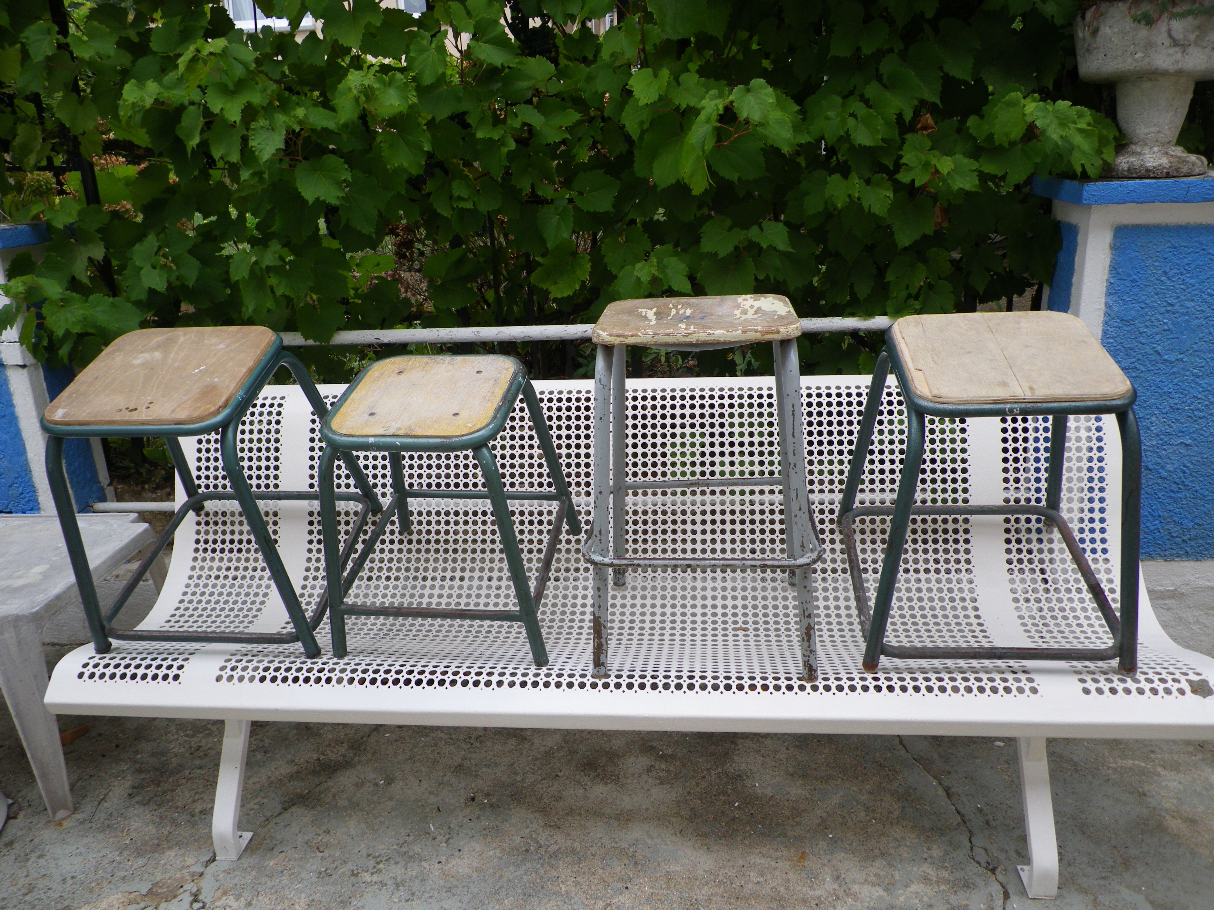 Industrial workshop tabouret - 1960s