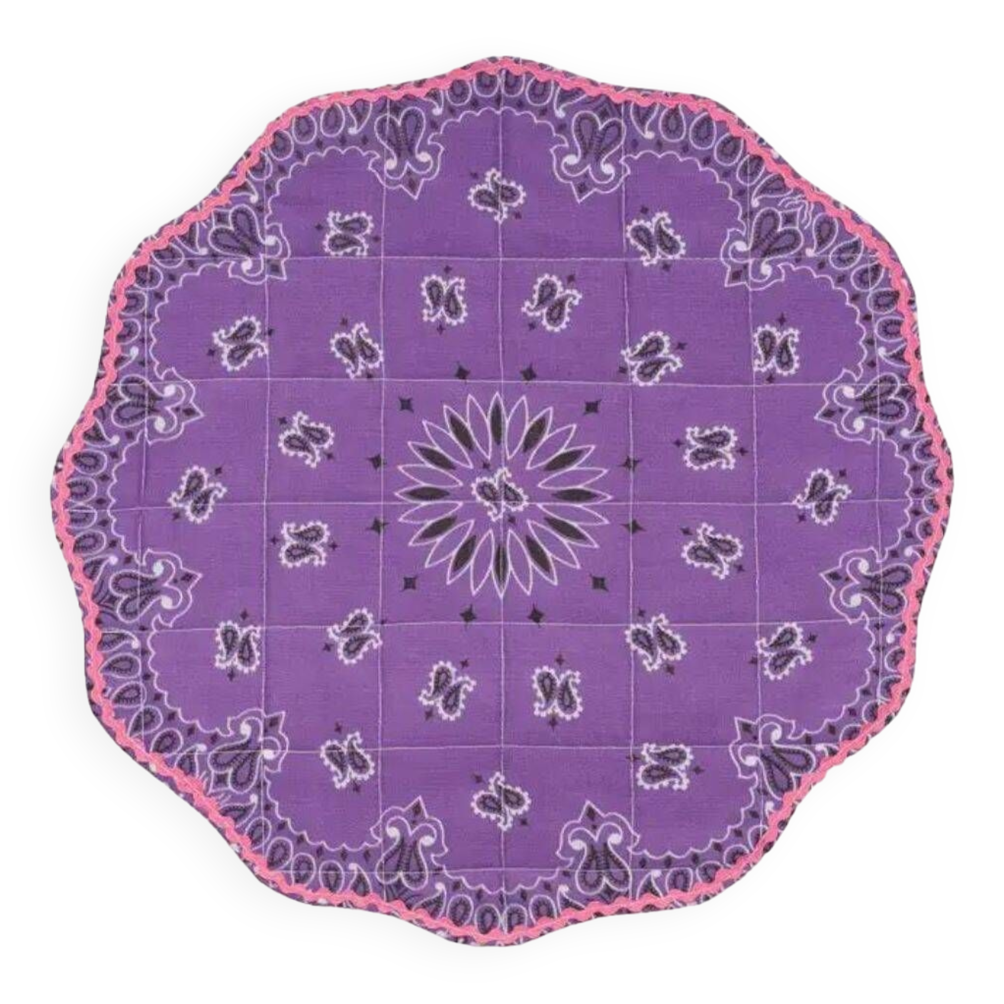 Set de table bandana - lilas