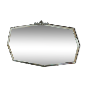 miroir biseauté hexagonal,