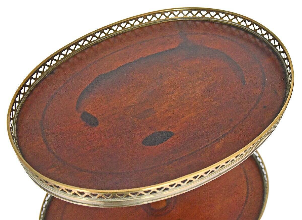 Side table called "Dumb Waiter" stamped J. Champ in Paris.