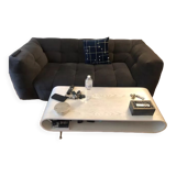Grey sofa 2 places