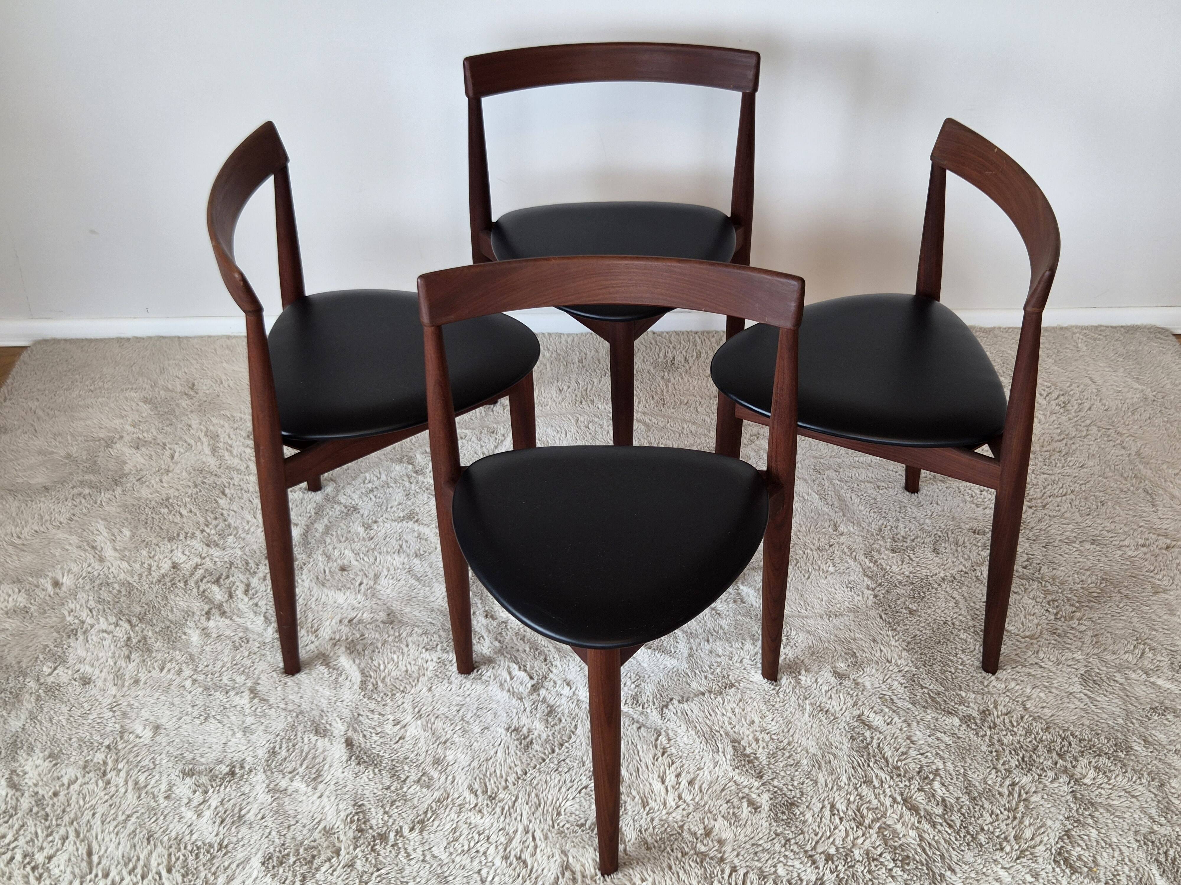 Roundette Teak Extendable Dining Set by Hans Olsen for Frem Røjle, Denmark
