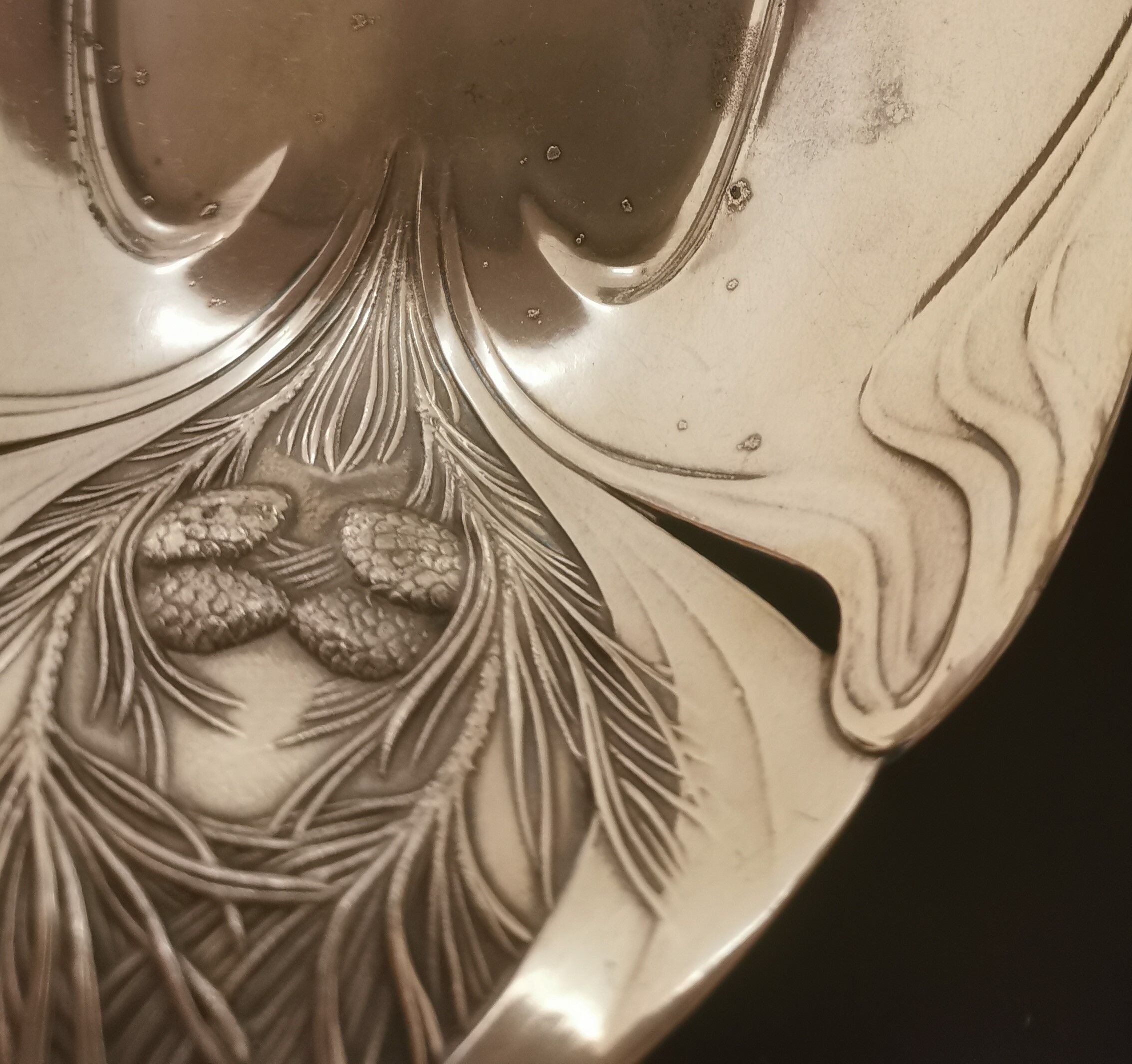 Bread tray in silver metal Christofle