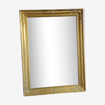 Large golden mercury mirror