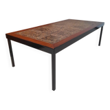 Table basse scandinave en teck par Séverin Hansen années 50